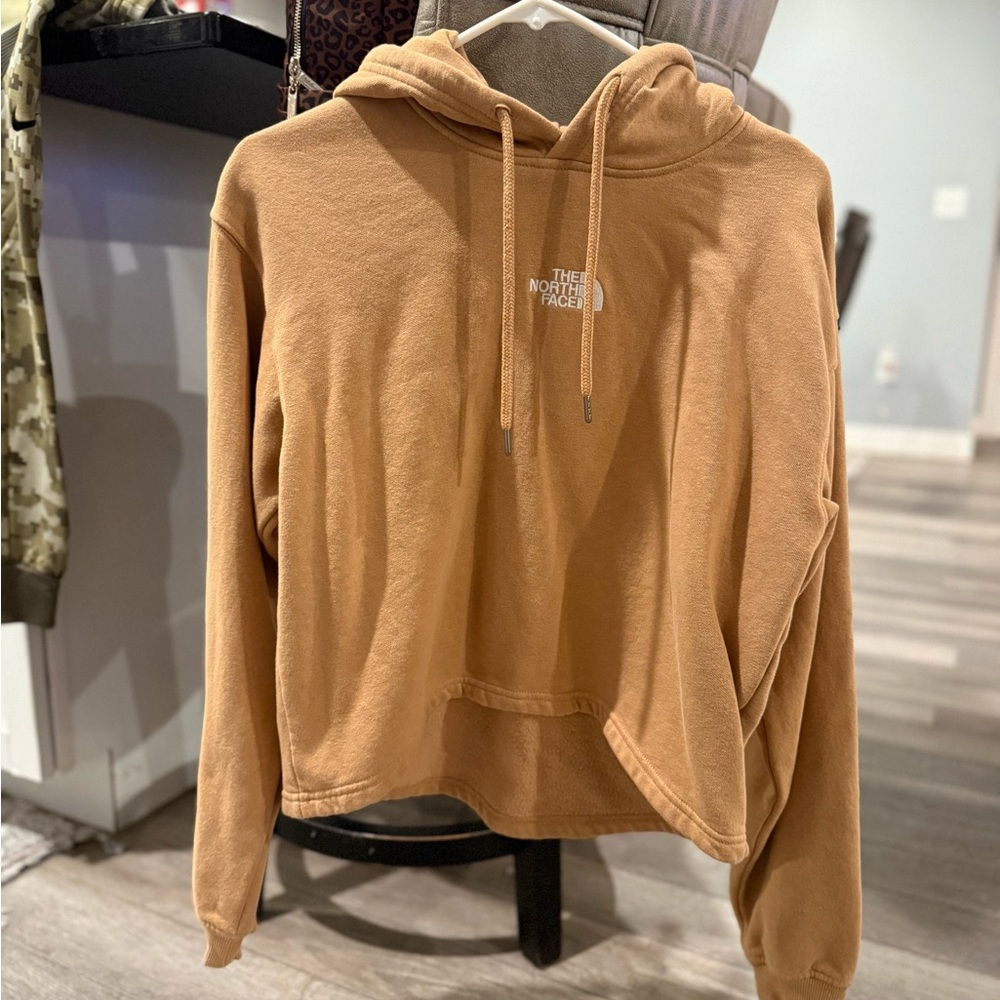 The North Face Camel Hoodie. Never worn